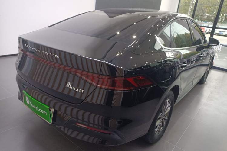 Used BYD Qin PLUS 2023 Champion Edition DM-i 55KM Leading Model Rear Right 45 Deg
