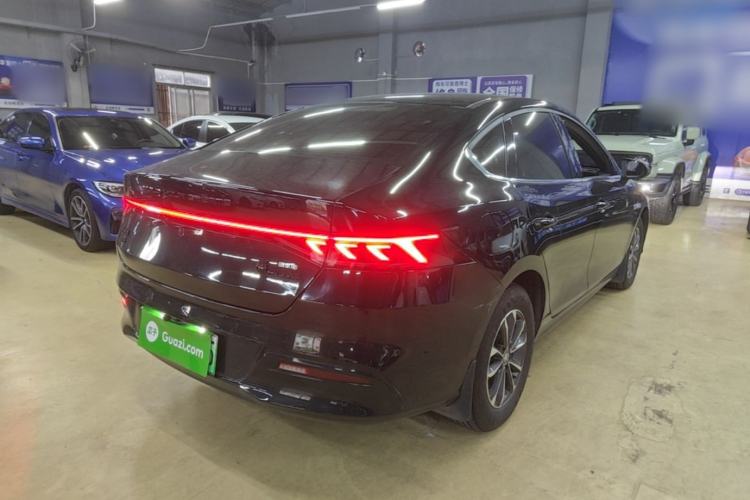 Used BYD Qin PLUS 2023 Champion Edition DM-i 55KM Leading Model Rear Right 45 Deg