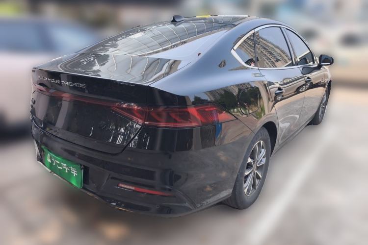 Used BYD Qin PLUS 2023 Champion Edition DM-i 55KM Leading Model Rear Right 45 Deg