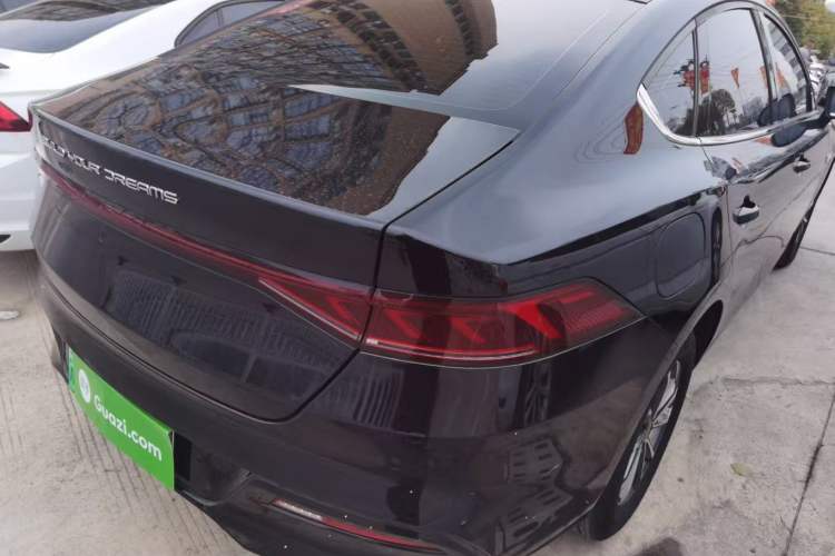 Used BYD Qin PLUS 2023 Champion Edition DM-i 55KM Leading Model Rear Right 45 Deg