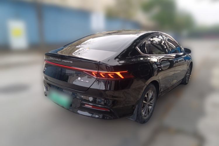 Used BYD Qin PLUS 2023 Champion Edition DM-i 55KM Leading Model Rear Right 45 Deg