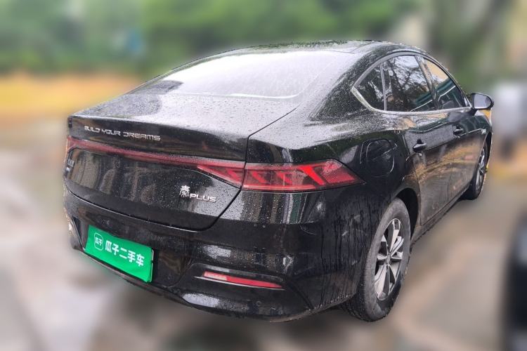 Used BYD Qin PLUS 2023 Champion Edition DM-i 55KM Leading Model Rear Right 45 Deg