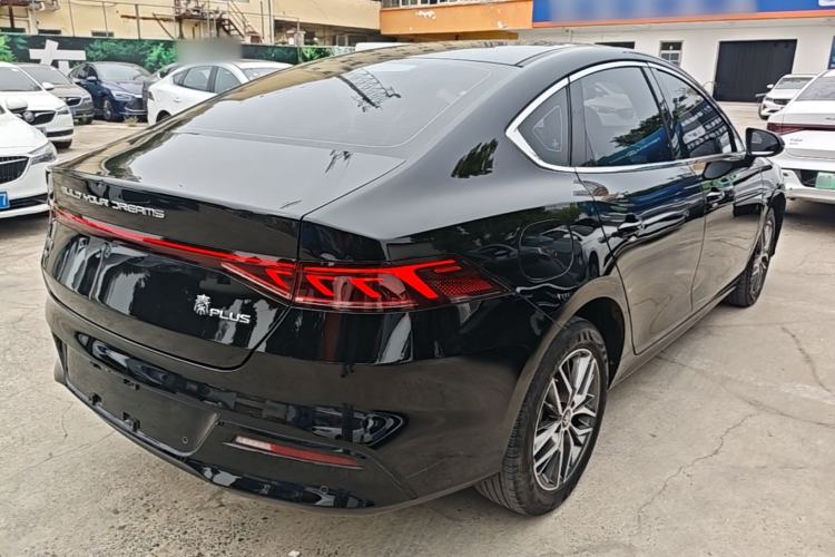 Used BYD Qin PLUS 2023 Champion Edition DM-i 120KM Beyond Model Rear Right 45 Deg