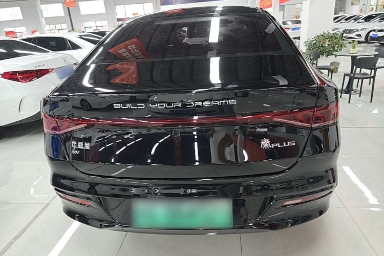 Used BYD Qin PLUS 2023 Champion Edition EV 510KM Leading Model Rear
