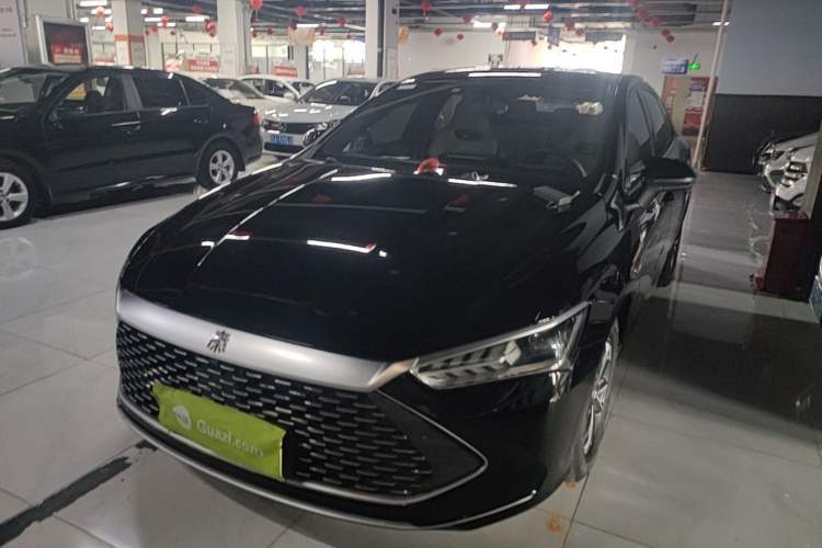 Used BYD Qin PLUS 2023 Champion Edition DM-i 55KM Leading Model Guazi used car, China used car export, Used car for sale, Used cars, Cheapest cars for sale