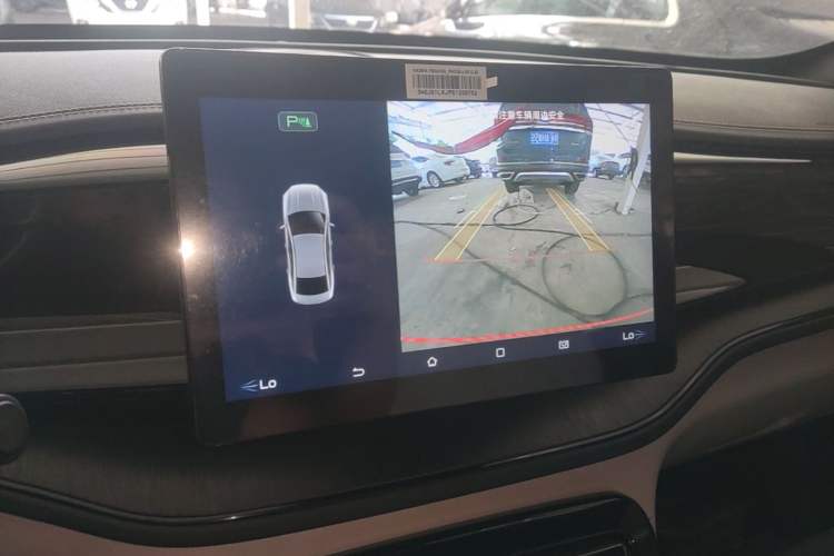 Used BYD Qin PLUS 2023 Champion Edition DM-i 55KM Leading Model Audio And AC Panel