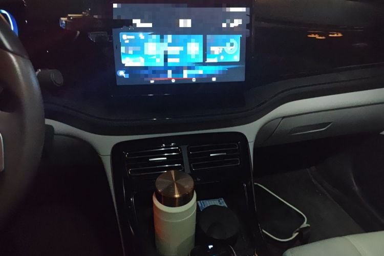 Used BYD Qin PLUS 2023 Champion Edition DM-i 55KM Leading Model Audio And AC Panel