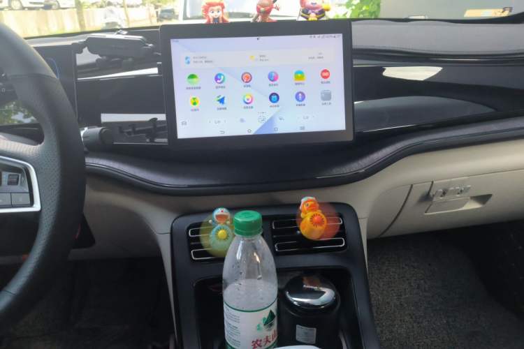 Used BYD Qin PLUS 2023 Champion Edition DM-i 55KM Leading Model Audio And AC Panel
