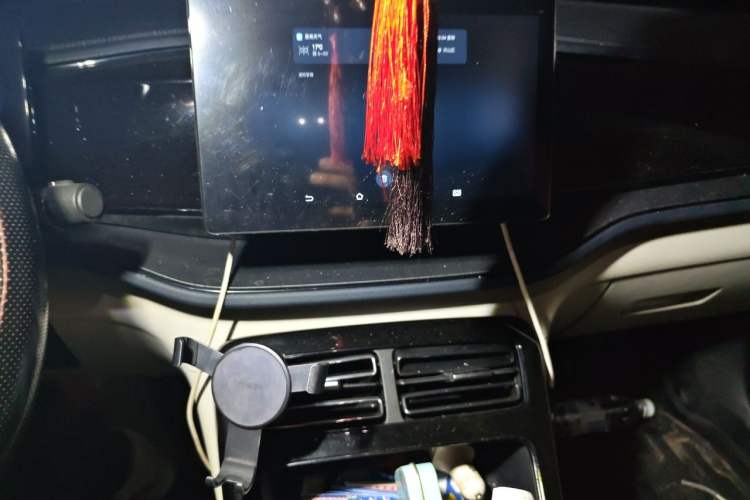 Used BYD Qin PLUS 2023 Champion Edition DM-i 55KM Leading Model Audio And AC Panel