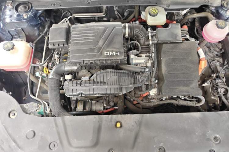 Used BYD Qin PLUS 2023 Champion Edition DM-i 55KM Leading Model Engine Bay