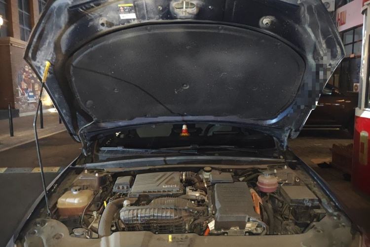 Used BYD Qin PLUS 2023 Champion Edition DM-i 55KM Leading Model Engine Bay