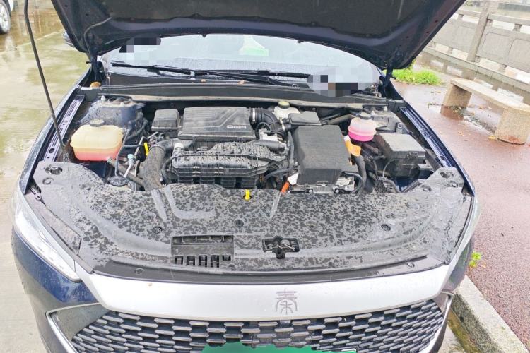 Used BYD Qin PLUS 2023 Champion Edition DM-i 55KM Leading Model Engine Bay