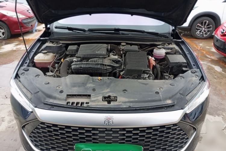 Used BYD Qin PLUS 2023 Champion Edition DM-i 55KM Leading Model Engine Bay