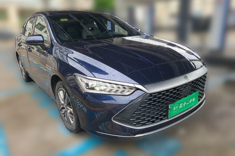 Used BYD Qin PLUS 2023 Champion Edition DM-i 55KM Superior Model Front Right 45 Deg