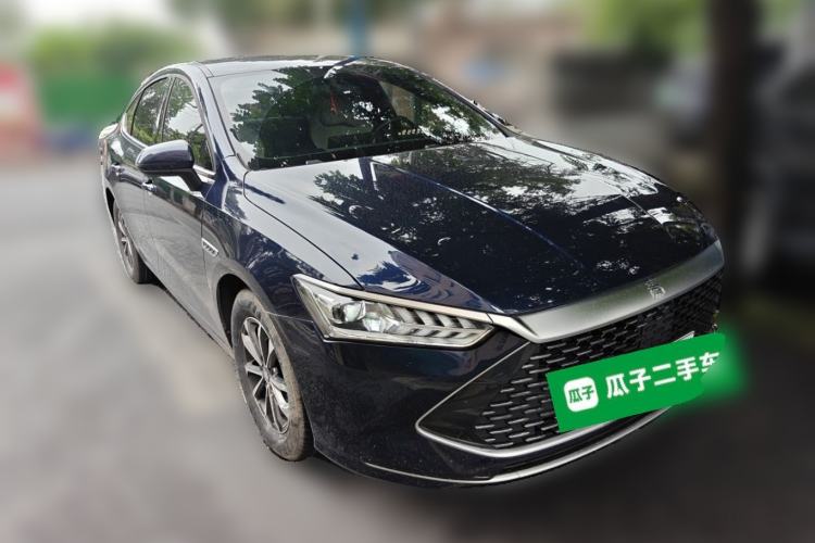 Used BYD Qin PLUS 2023 Champion Edition DM-i 55KM Leading Model Front Right 45 Deg