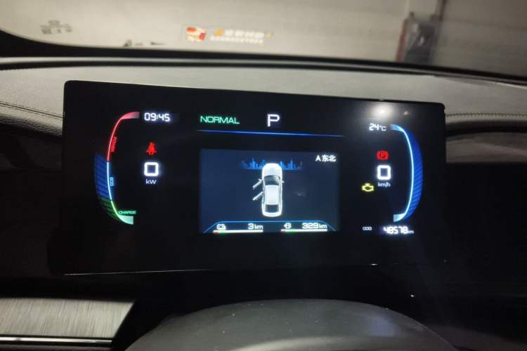 Used BYD Qin PLUS 2023 Champion Edition DM-i 55KM Leading Model Instrument Cluster