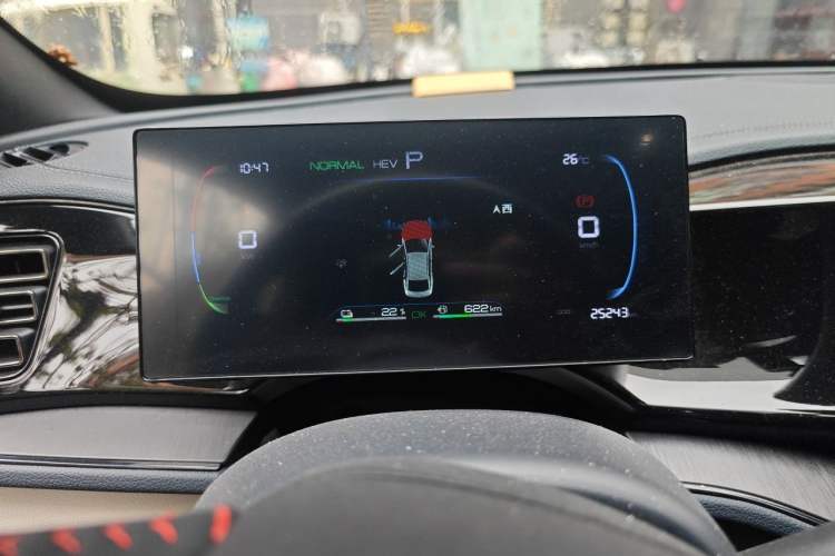 Used BYD Qin PLUS 2023 Champion Edition DM-i 55KM Leading Model Instrument Cluster