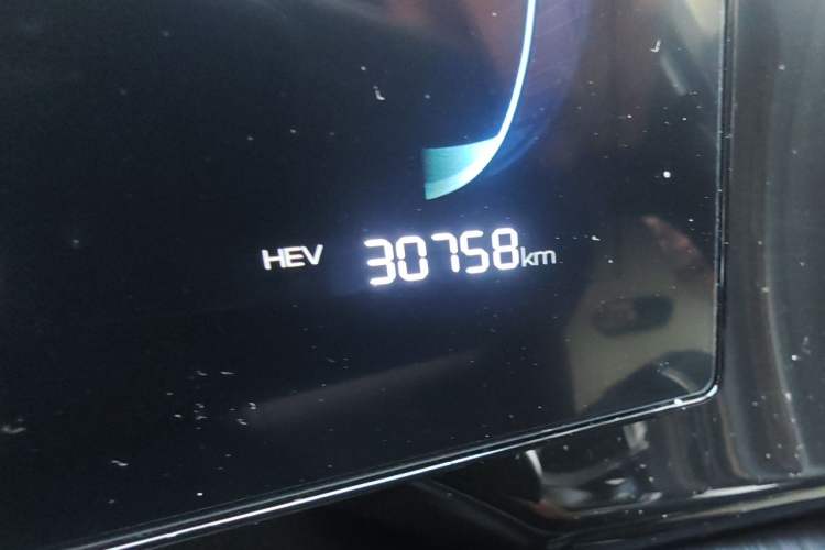 Used BYD Qin PLUS 2023 Champion Edition DM-i 55KM Leading Model Odometer Close Up