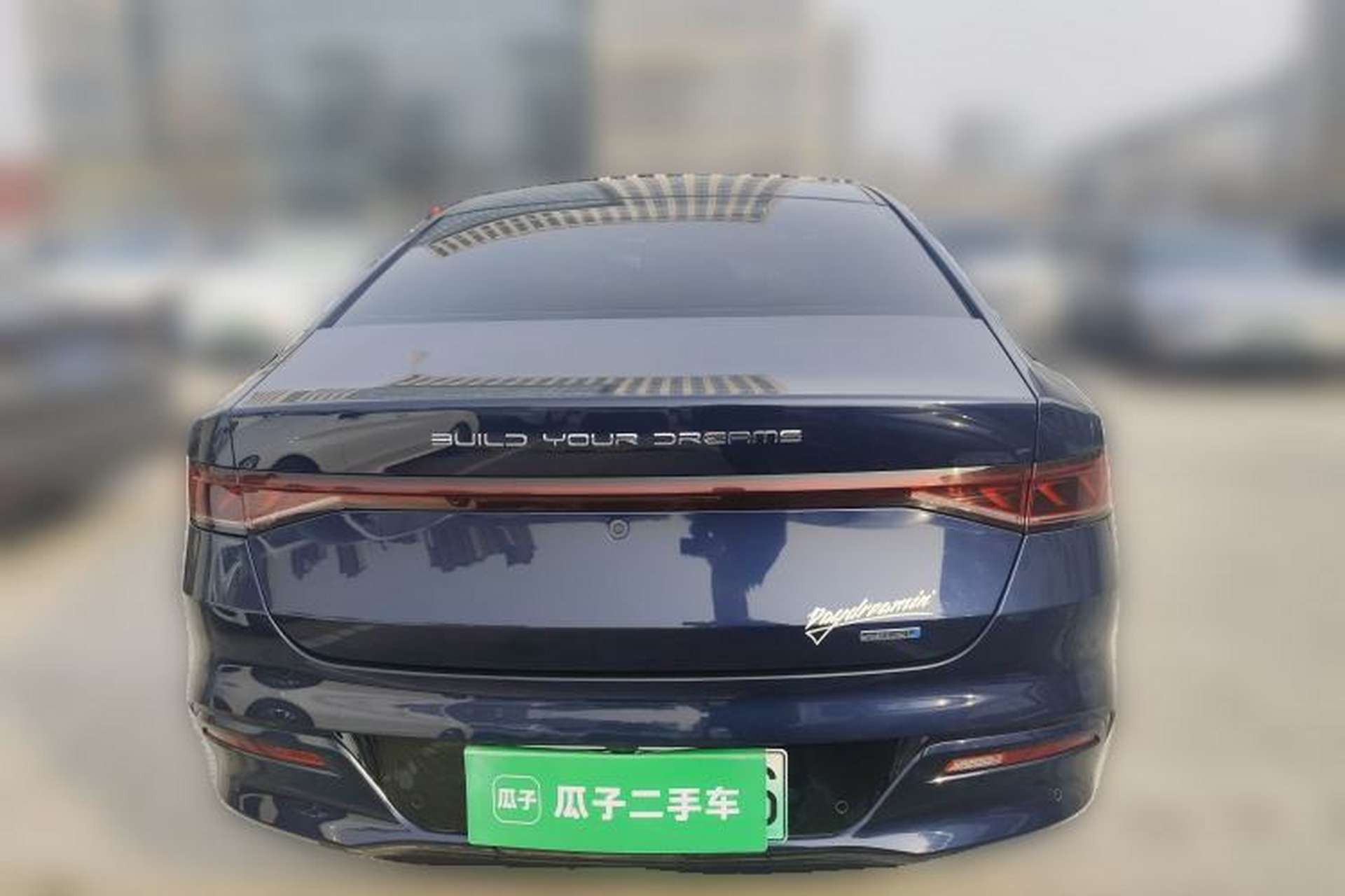 Used BYD Qin PLUS 2023 Champion Edition DM-i 55KM Leading Model Rear