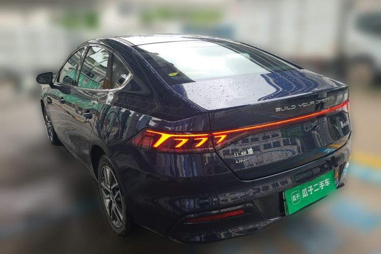 Used BYD Qin PLUS 2023 Champion Edition DM-i 55KM Superior Model Rear Left 45 Deg