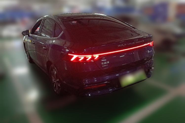 Used BYD Qin PLUS 2023 Champion Edition DM-i 55KM Leading Model Rear Left 45 Deg