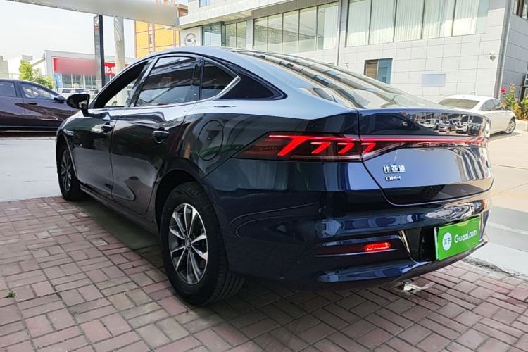 Used BYD Qin PLUS 2023 Champion Edition DM-i 55KM Leading Model Rear Left 45 Deg