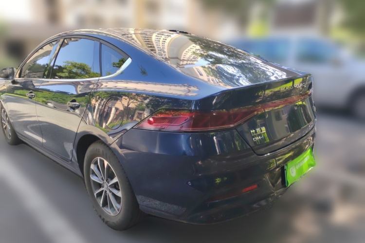 Used BYD Qin PLUS 2023 Champion Edition DM-i 55KM Leading Model Rear Left 45 Deg