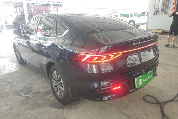 Used BYD Qin PLUS 2023 Champion Edition DM-i 55KM Leading Model Rear Left 45 Deg