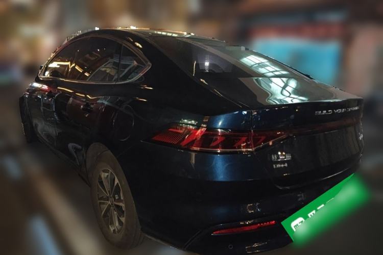 Used BYD Qin PLUS 2023 Champion Edition DM-i 55KM Leading Model Rear Left 45 Deg
