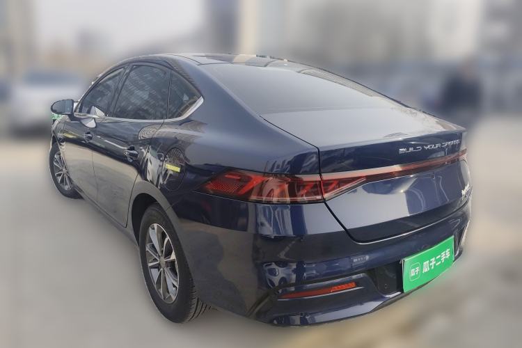 Used BYD Qin PLUS 2023 Champion Edition DM-i 55KM Leading Model Rear Left 45 Deg