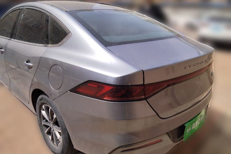 Used BYD Qin PLUS 2023 Champion Edition DM-i 55KM Leading Model Rear Left 45 Deg