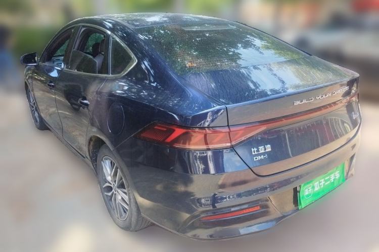 Used BYD Qin PLUS 2023 Champion Edition DM-i 120KM Leading Model Rear Left 45 Deg