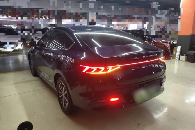 Used BYD Qin PLUS 2023 Champion Edition DM-i 55KM Leading Model Rear Left 45 Deg