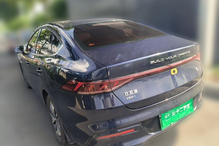 Used BYD Qin PLUS 2023 Champion Edition DM-i 55KM Leading Model Rear Left 45 Deg