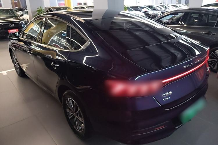 Used BYD Qin PLUS 2023 Champion Edition DM-i 55KM Leading Model Rear Left 45 Deg