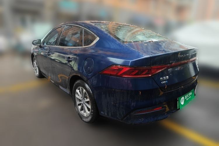 Used BYD Qin PLUS 2023 Champion Edition DM-i 55KM Leading Model Rear Left 45 Deg