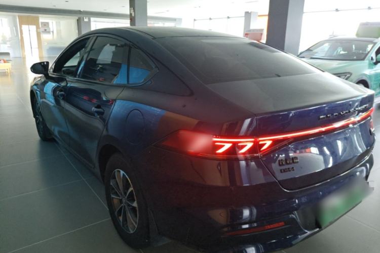 Used BYD Qin PLUS 2023 Champion Edition DM-i 55KM Leading Model Rear Left 45 Deg