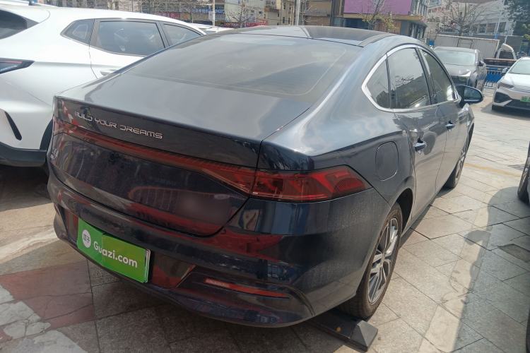 Used BYD Qin PLUS 2023 Champion Edition DM-i 55KM Leading Model Rear Right 45 Deg