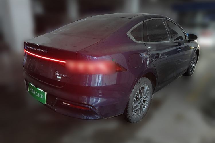Used BYD Qin PLUS 2023 Champion Edition DM-i 120KM Beyond Model Rear Right 45 Deg