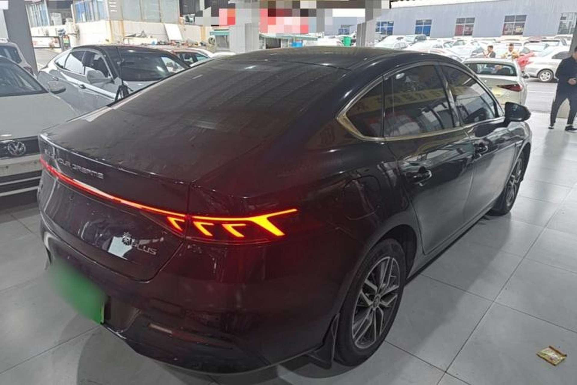Used BYD Qin PLUS 2023 Champion Edition DM-i 120KM Leading Model Rear Right 45 Deg
