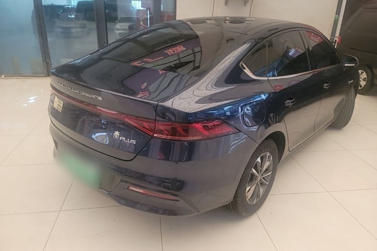 Used BYD Qin PLUS 2023 Champion Edition DM-i 55KM Leading Model Rear Right 45 Deg