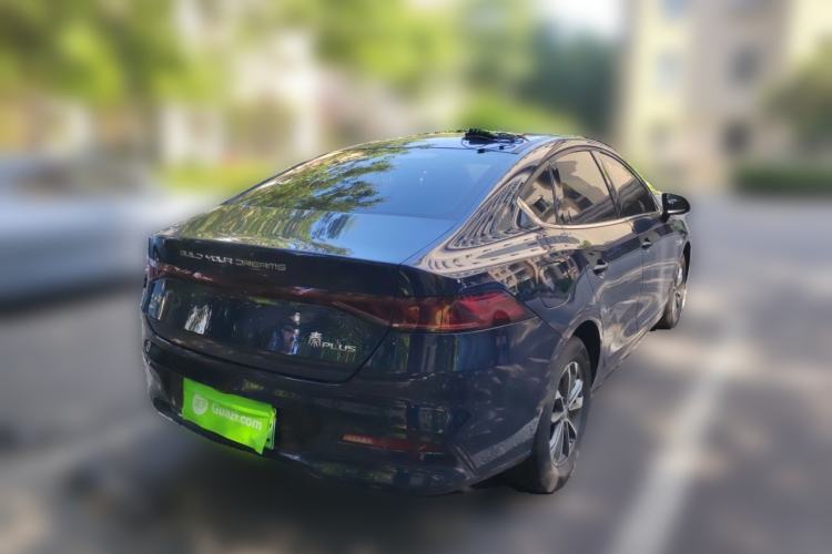 Used BYD Qin PLUS 2023 Champion Edition DM-i 55KM Leading Model Rear Right 45 Deg