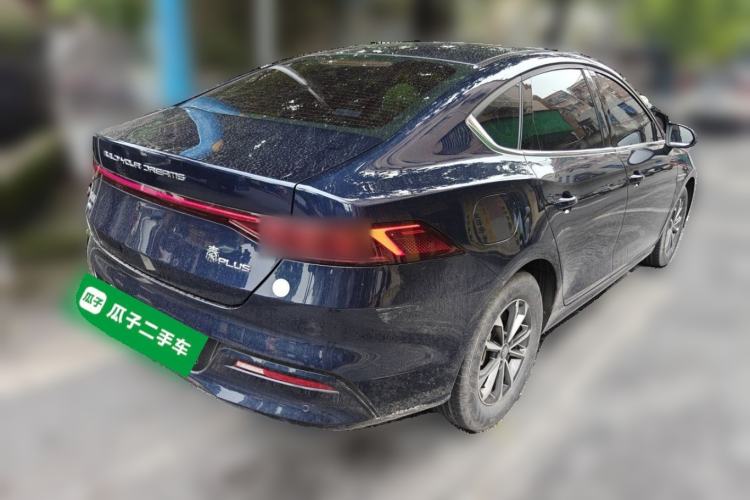 Used BYD Qin PLUS 2023 Champion Edition DM-i 55KM Leading Model Rear Right 45 Deg