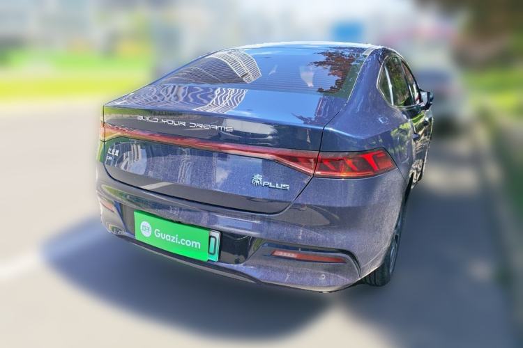 Used BYD Qin PLUS 2023 Champion Edition DM-i 120KM Leading Model Rear Right 45 Deg