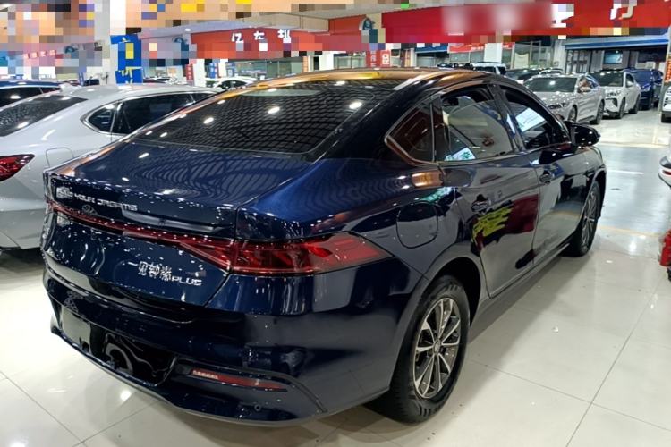 Used BYD Qin PLUS 2023 Champion Edition DM-i 55KM Leading Model Rear Right 45 Deg