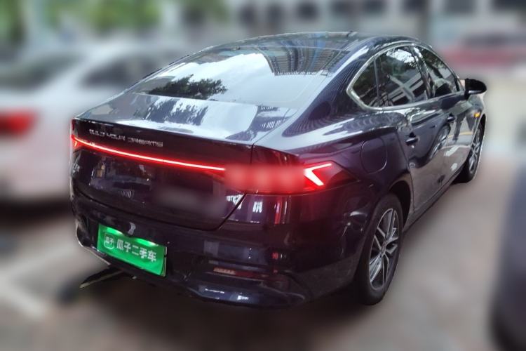 Used BYD Qin PLUS 2023 Champion Edition EV 420KM Superior Model Rear Right 45 Deg