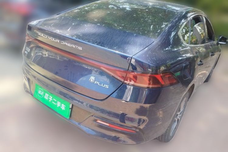 Used BYD Qin PLUS 2023 Champion Edition DM-i 120KM Leading Model Rear Right 45 Deg