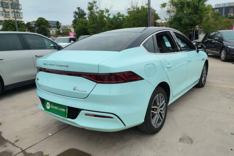 Used BYD Qin PLUS 2023 Champion Edition DM-i 120KM Excellence Model Rear Right 45 Deg