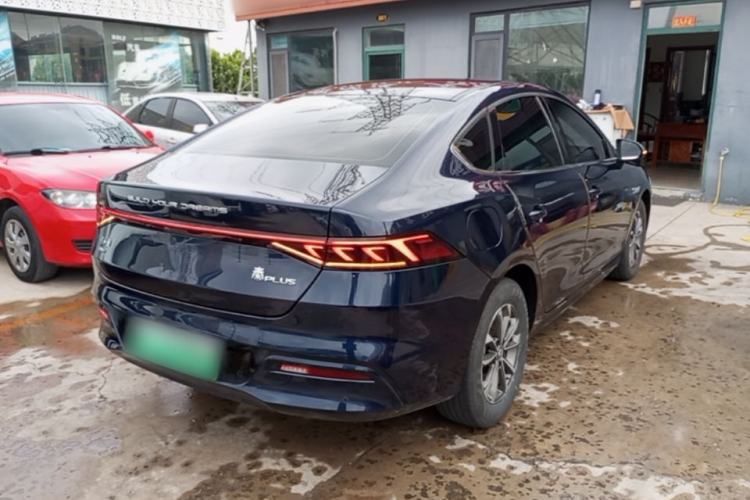 Used BYD Qin PLUS 2023 Champion Edition DM-i 55KM Leading Model Rear Right 45 Deg