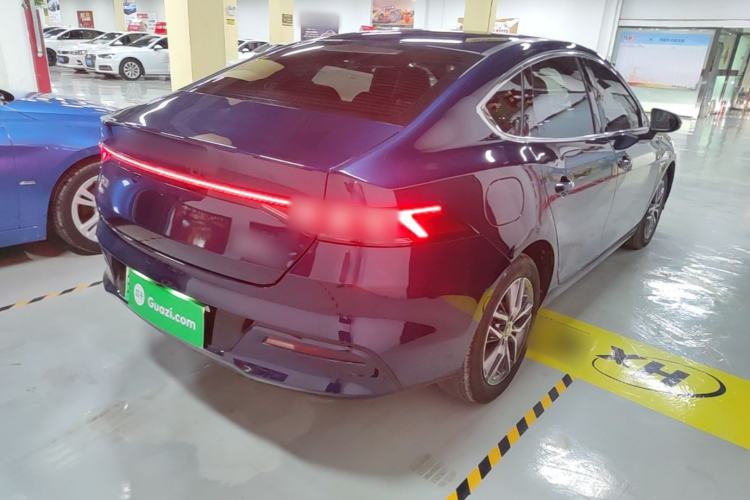 Used BYD Qin PLUS 2023 Champion Edition DM-i 55KM Superior Model Rear Right 45 Deg